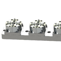 D100 CNC 3头气动卡盘