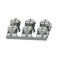 D100 6头CNC气动卡盘