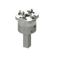 80方型EDM气动卡盘(带连接杆)