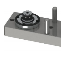 2头重力型气动卡盘底座